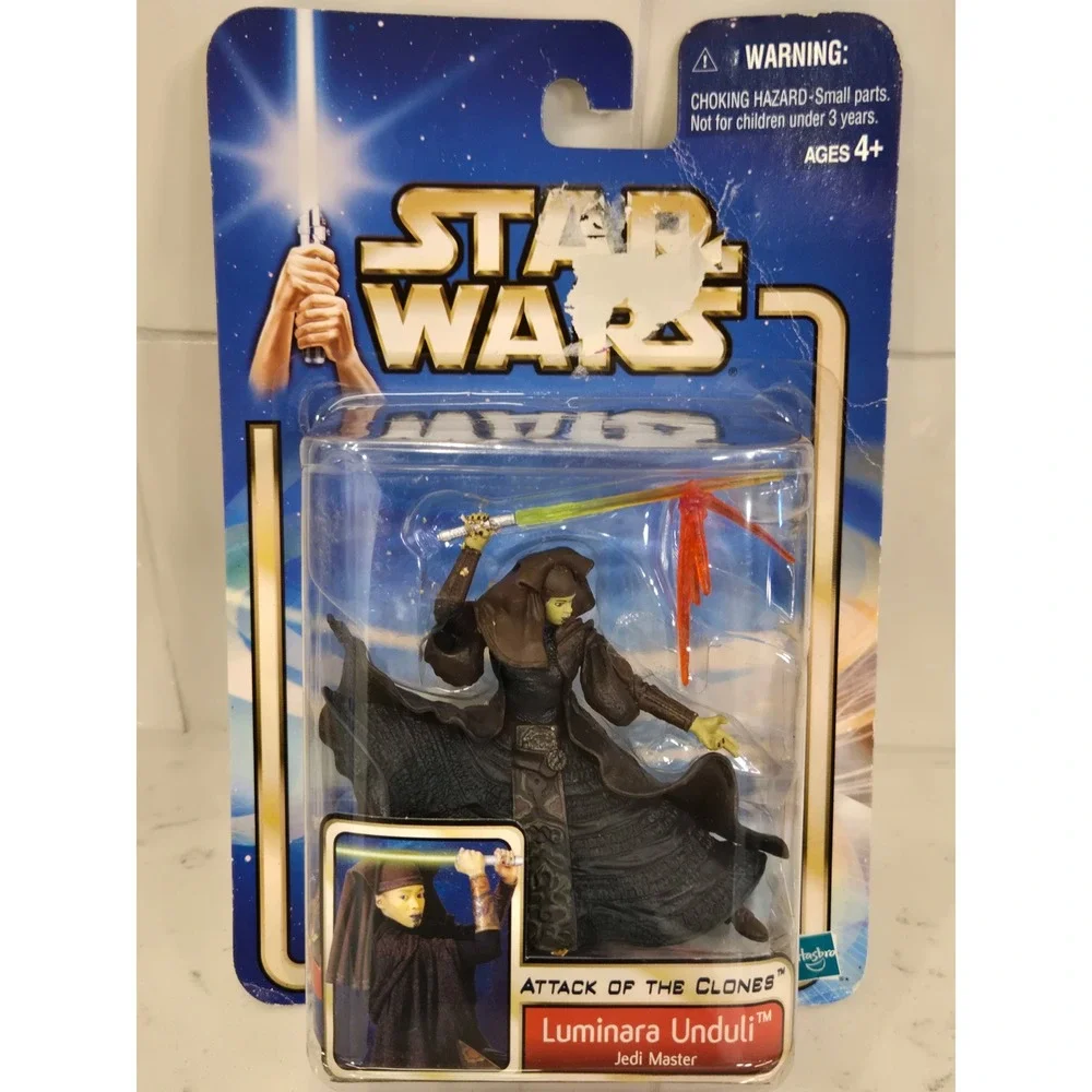 Star Wars Luminara Unduli Jedi Master Action Figure Attack of the Clones 2002